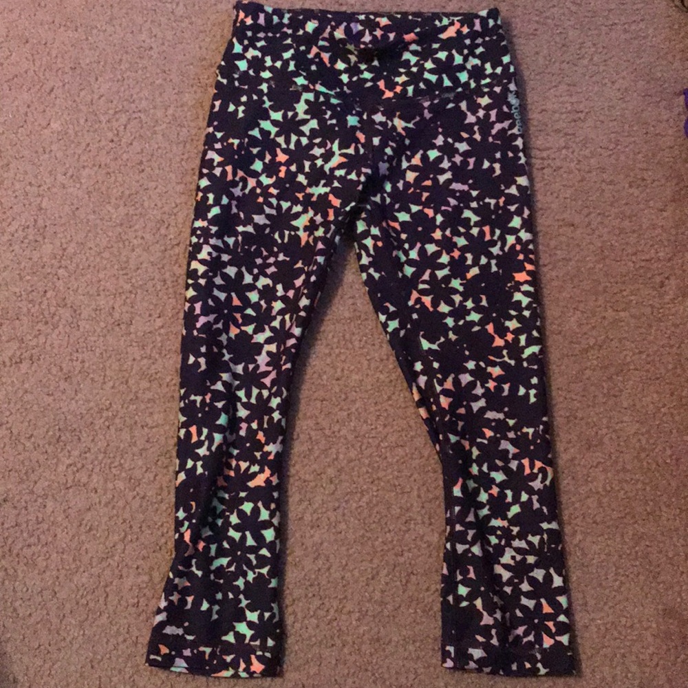 Reebok workout capris